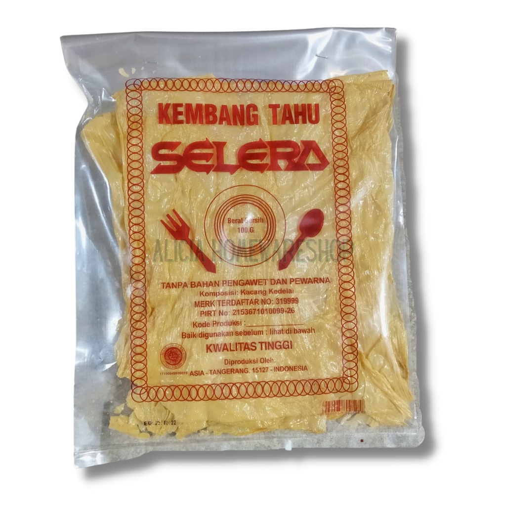 Kembang Tahu Kering Selera kemasan 100 gr