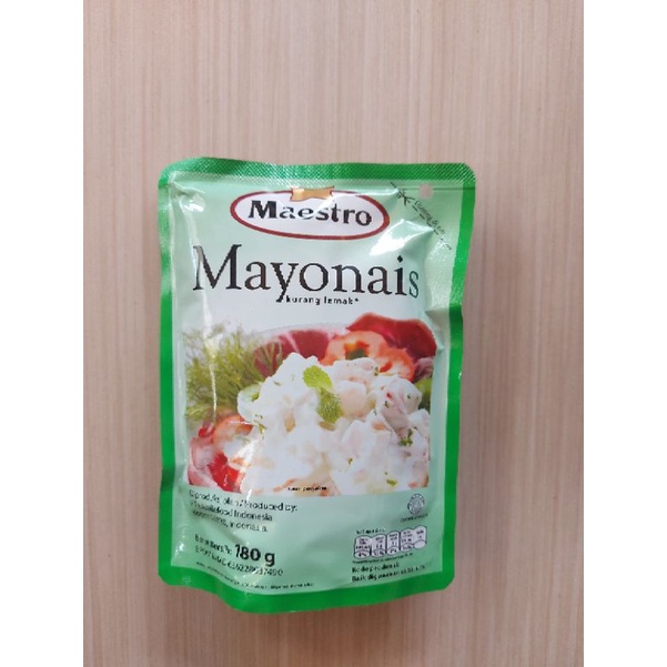 

mayonaice maestro 180 gram best seller