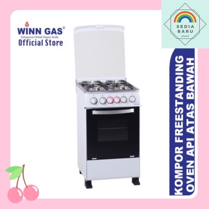 Kompor freestanding Winn Gas W5060 - kompor standing Winn Gas W5060 - kompor + oven
