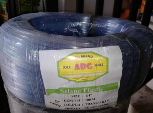 Selang Waterpass 1/4&quot; Figo PER ROLL / Selang Tukang/Selang aquarium