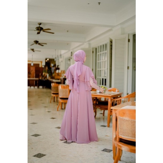 Aurora dress - gamis Open PO