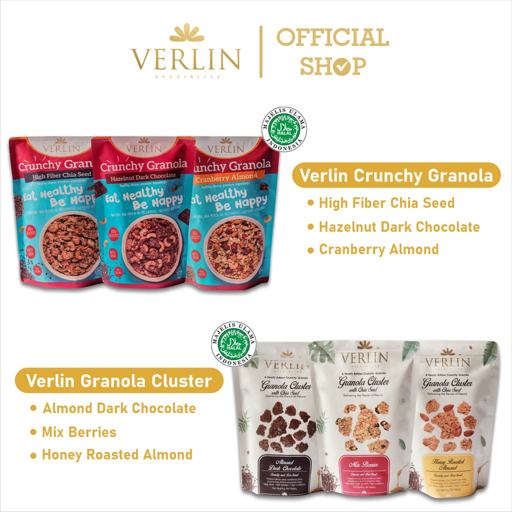 

Paket Verlin Cluster dan Crunchy