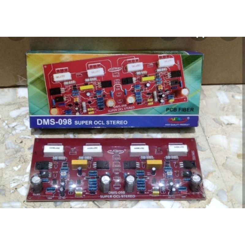 power kit amplifier stereo super ocl 500-1000w MDS 098