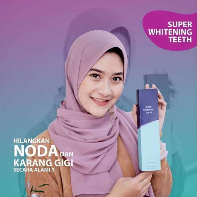 Super whitening teeth