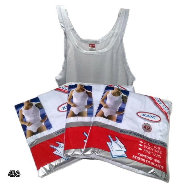 Singlet Jovac Pria Dewasa | Pakaian Dalam Laki-Laki Dewasa Kaos Jovac | Open Ecer