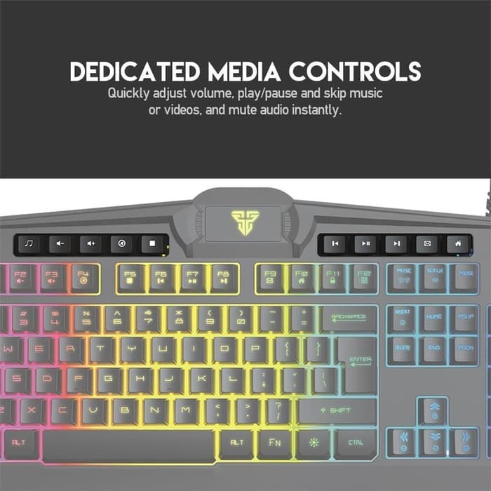 Fantech BOOSTER K513 Keyboard Gaming Membrane Macro