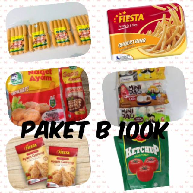 

Paket B frozen nugget