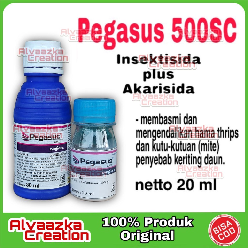 PEGASUS 500SC 20 ml insektisida dan akarisida pembasmi hama kutu thrips mite REPACK 20ML