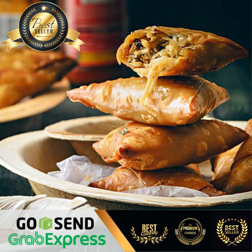 Sambosa Samosa Frozen Daging Cabe Ijo per pcs