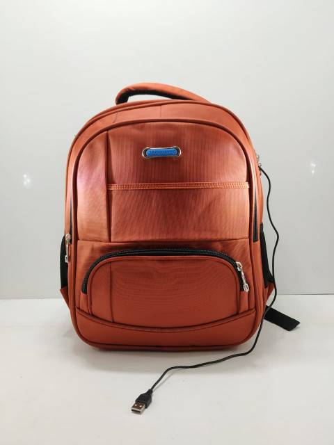 Ransel laptop Fortune pin external charge 15inch