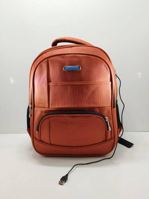 Ransel laptop Fortune pin external charge 15inch