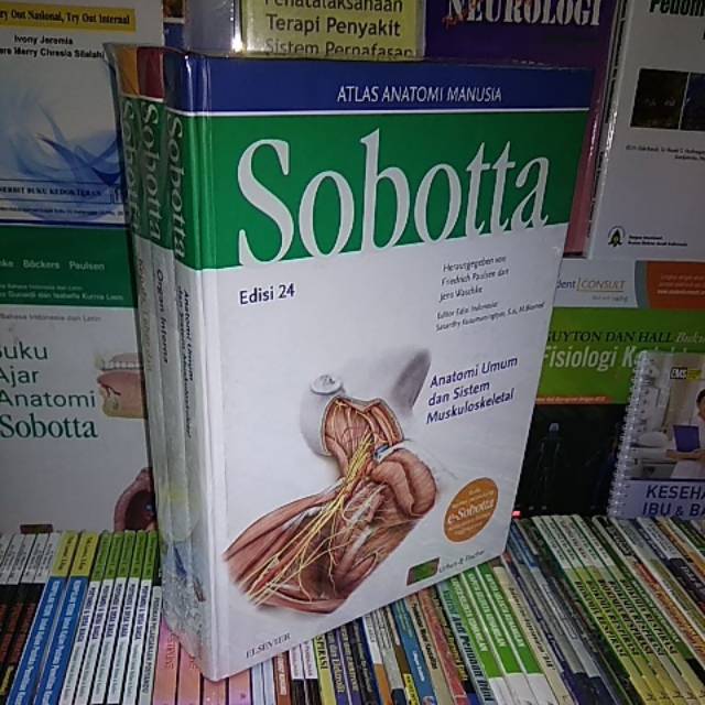 Atlas anatomi Sobotta edisi 24 bahasa Indonesia