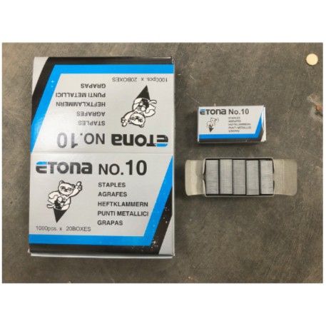 

Staples / Isi Stapler ETONA No.10