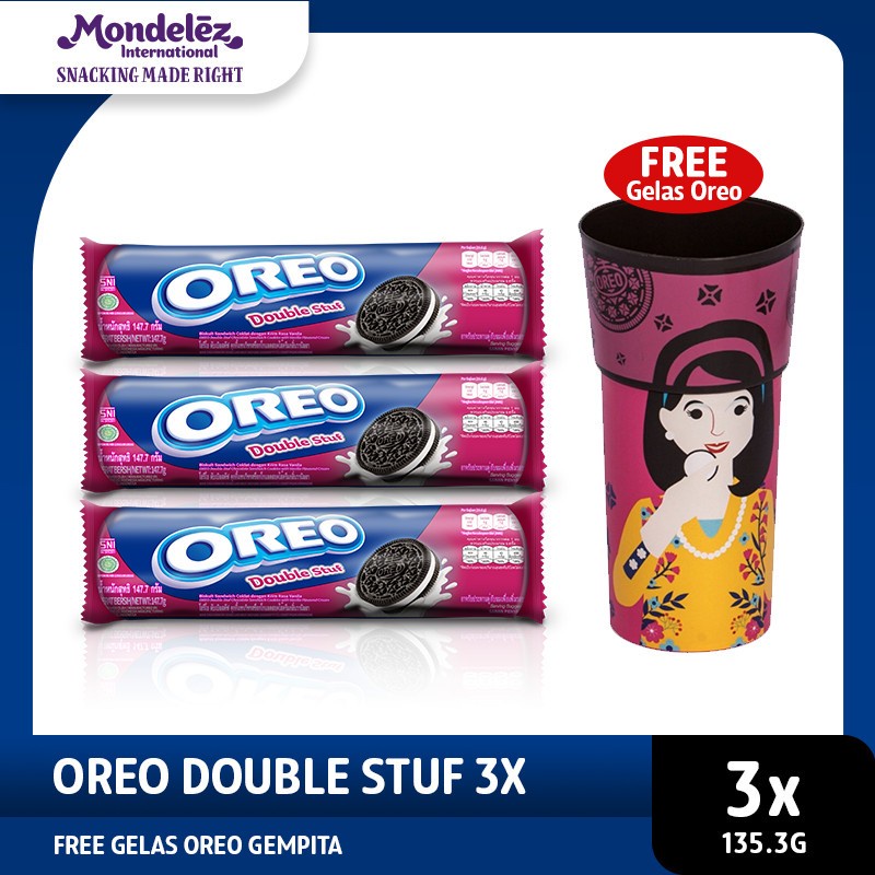 

3x Oreo Double Stuff 135.3 gr