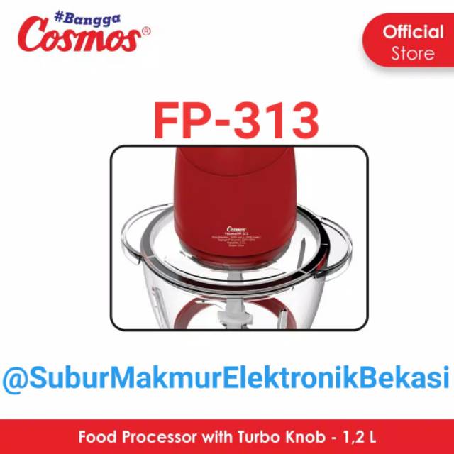 Cosmos Food Processor FP-313