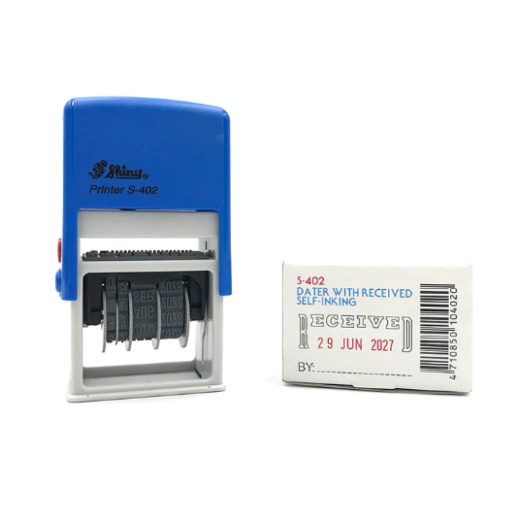 

Stempel Shiny Self Inking Dater Stamp S-402