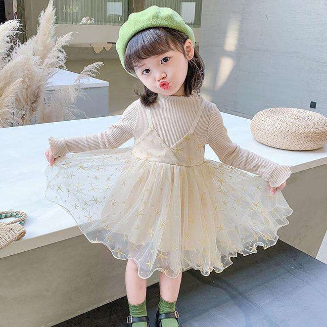 CHUBBI 30 Dress Anak Bayi Perempuan Stary Stary Night