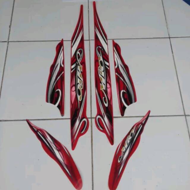 striping mio sporty 2010/2011 merah
