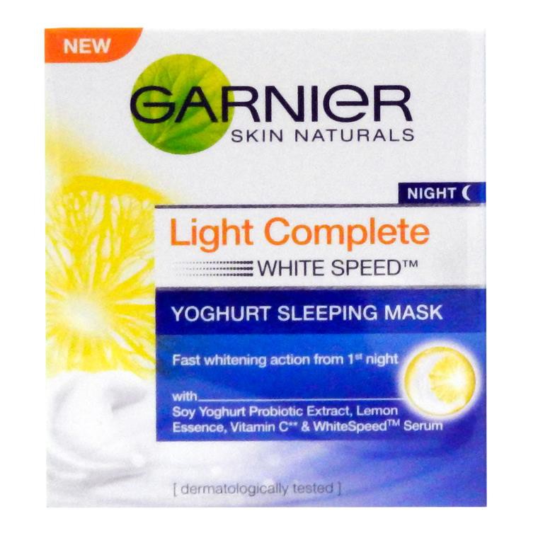 ☘️ CHAROZA ☘️ GARNIER Light Complete Yoghurt Sleeping Mask