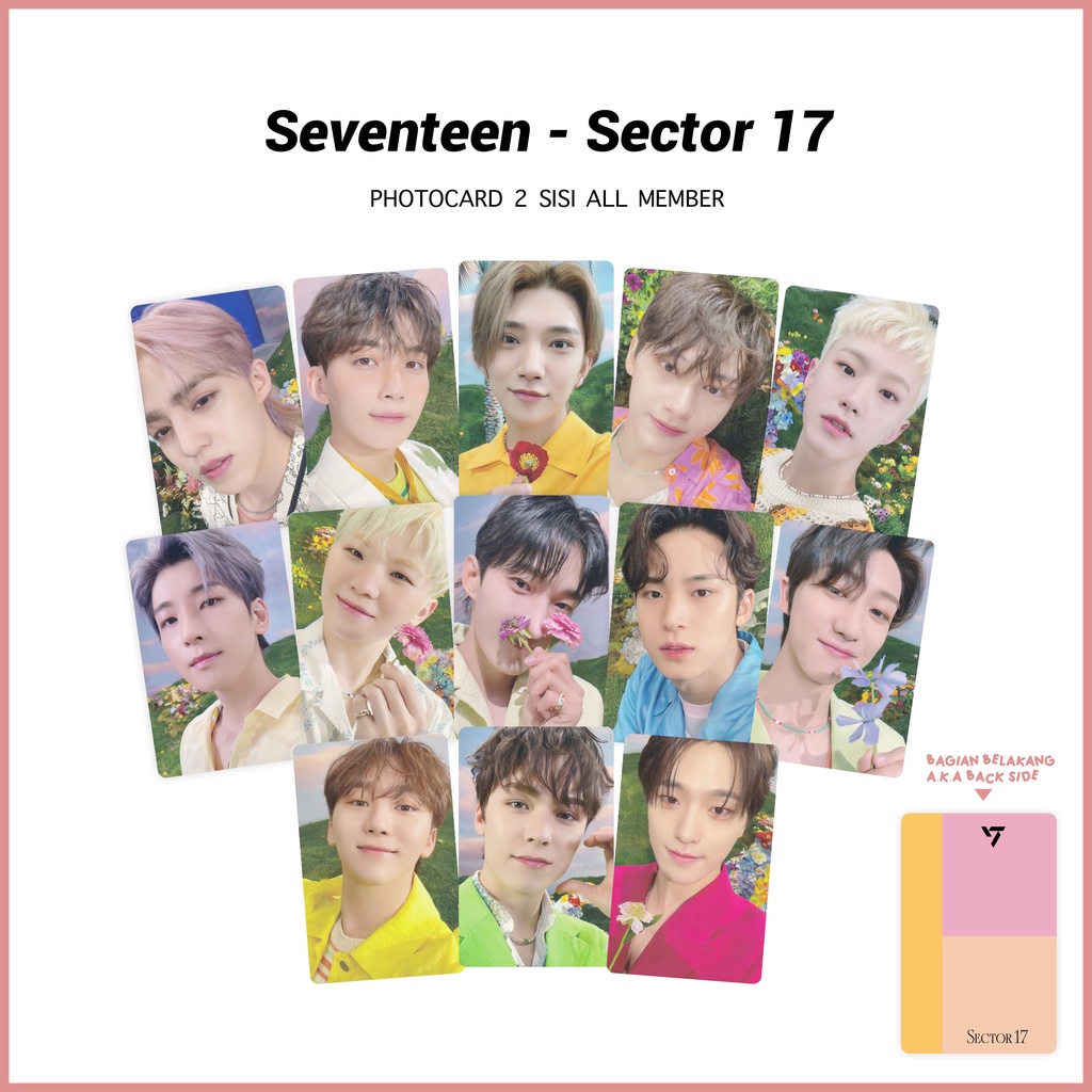 [SET] Photocard Seventeen Sector 17 New