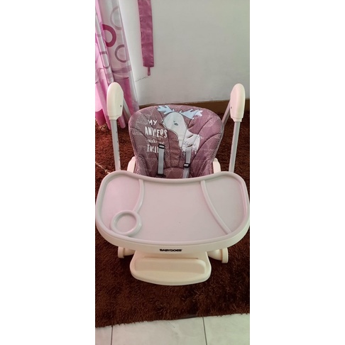 PRELOVED!!! highchair babydoes diners kursi makan bayi