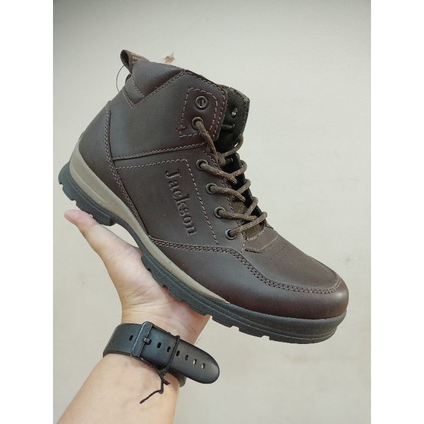 sepatu Boots pria Jackson by jim joker