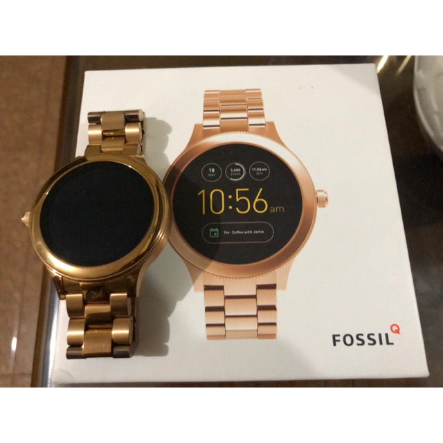 Fossil Smart Watch Q Venture Gen 3 42mm Stainless Steel Rose Gold DW5A (preloved)