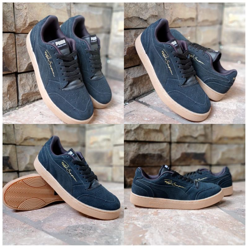 Sepatu Sneakers Pria Ralph Sampson Black Gum Bnib Sneakers Pria Termurah Size:40-44