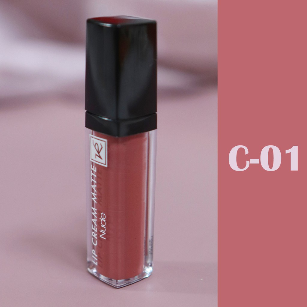 VR Lip Cream Nude / Lipstik Cair / Lip Cream