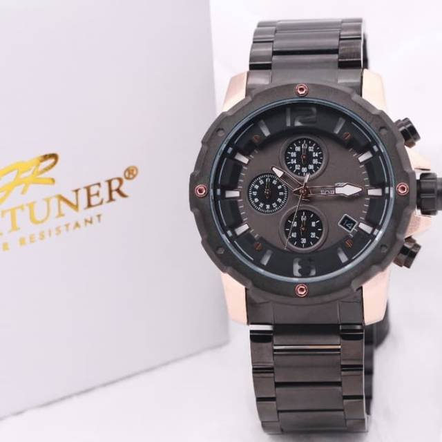 Jam Tangan Pria FORTUNER 3589 Steel ORIGINAL