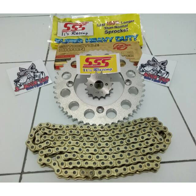 Gear set KLX merk SSS