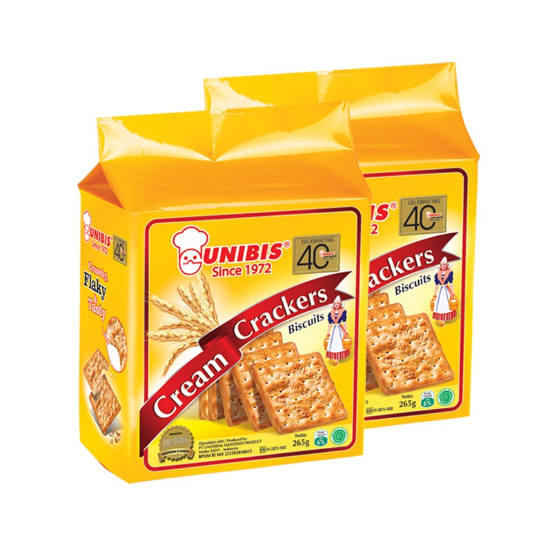 Unibis Cream Crackers 248 g (2 pcs)