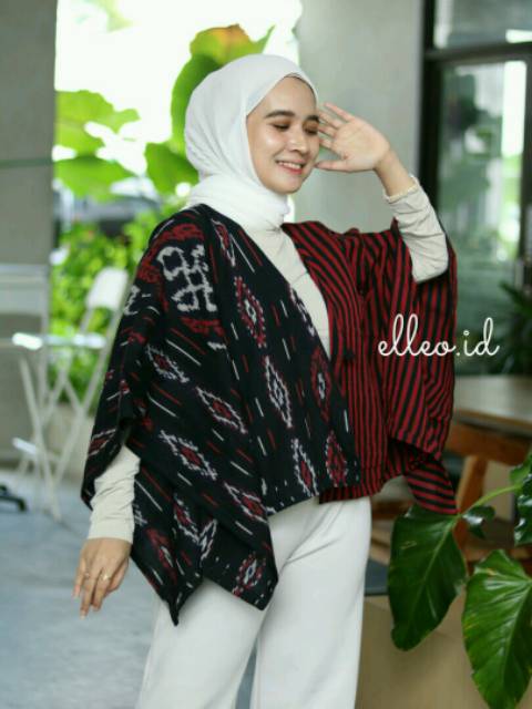 ELLEO ETHNIC BLAZER TENUN OUTER