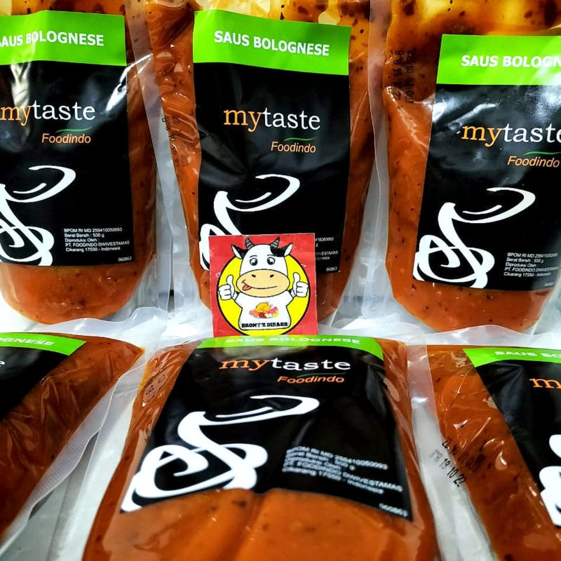 

SAUS MY TASTE BOLOGNAISE 500GR - BRONTZ JOGJA