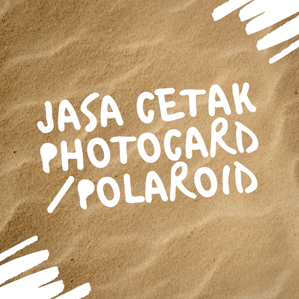 Jasa Cetak Photocard/Polaroid