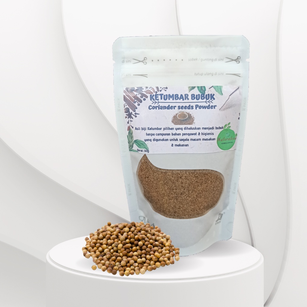 

KETUMBAR BUBUK 100% ASLI/CORIANDER SEEDS POWDER