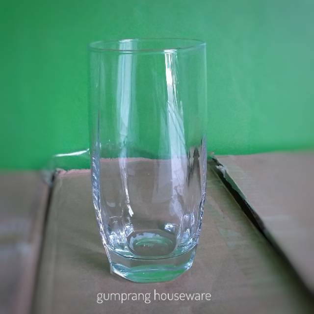 6 pcs Nadir glass gelas tumbler capri/ gelas minum kaca bening tinggi/ gelas jus sirup teh manis