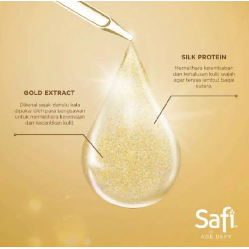 Safi Age Defy Gold Water Essence 30ml (Original)