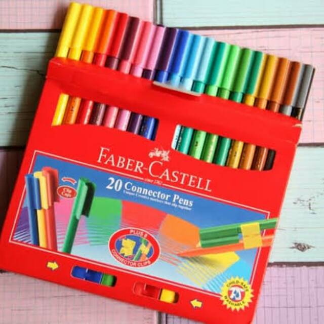 

Connector Pen 20 Warna Faber Castell