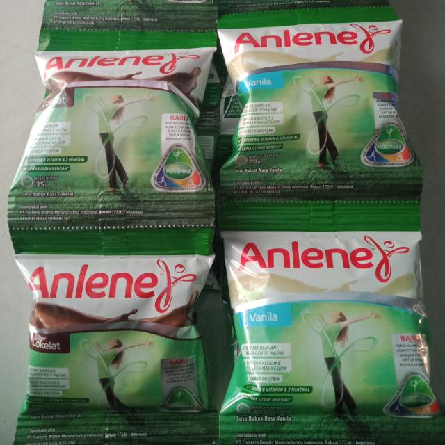 

Anlene renceng coklat 25g