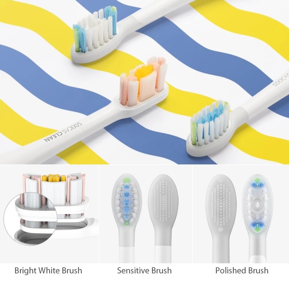 SOOCAS X5 Sonic Electric Toothbrush - Sikat Gigi Elektrik Set Lengkap - Bisa dicharge