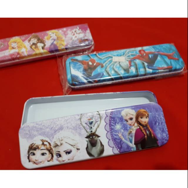 

Kotak Pensil Besi Frozen