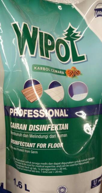 WIPOL CAIRAN DISINFEKTAN 1600ML WIPOL DISINFEKTAN