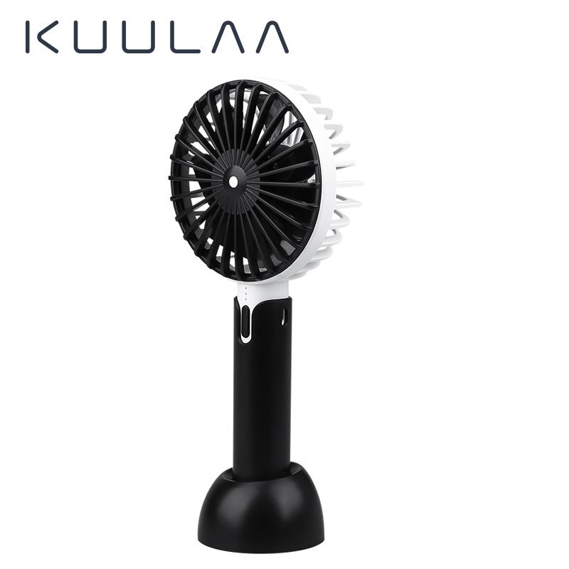 

KUULAA Kipas Angin Elektrik Mini Portable Rechargeable untuk Pelajar