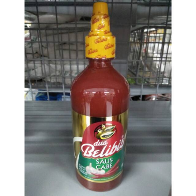 

Dua Belibis saus sambal botol besar 535 mili