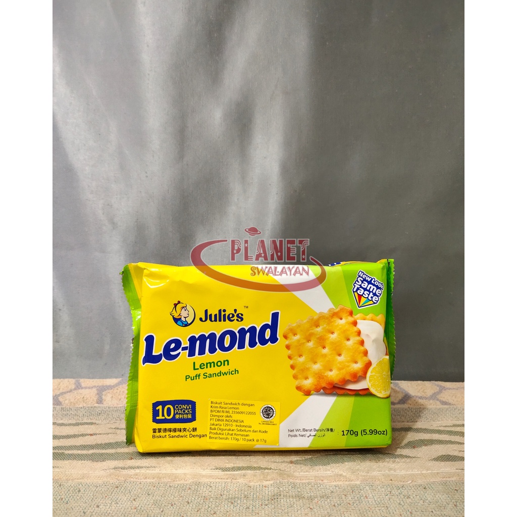 

JULIE'S LE-MOND LEMON PUFF SANDWICH