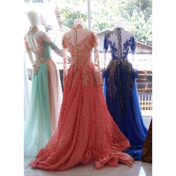 Kebaya pengantin dan Gaun Pengantin Preloved