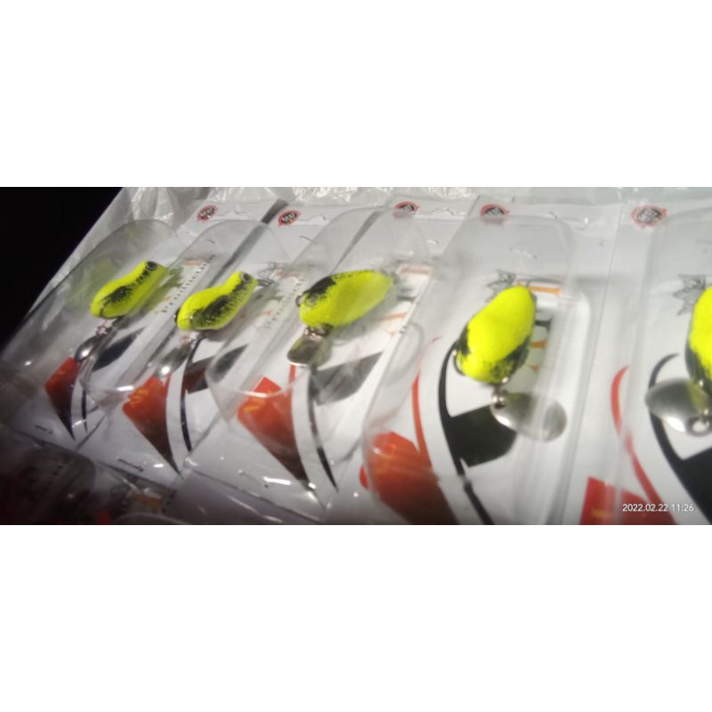 soft frog killer slim  3cm lure casting