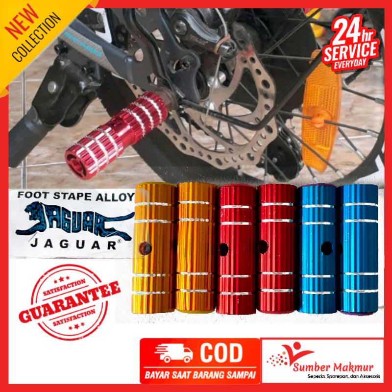 Jalu Pancitan Pijakan Kaki Foot Stape Alumunium Alloy ANTI KARAT sepeda anak dewasa BMX MINI LIPAT MTB