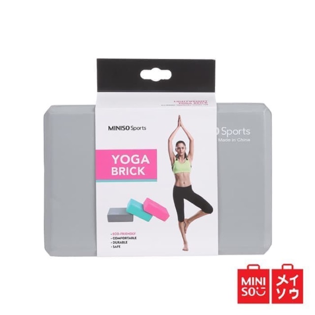 yoga brick miniso
